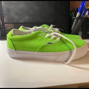 Neon vans size 3